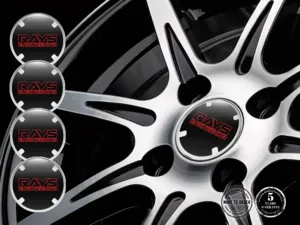 Rays Adesivi Silicone Edizione Limited Ruota Alta Qualità